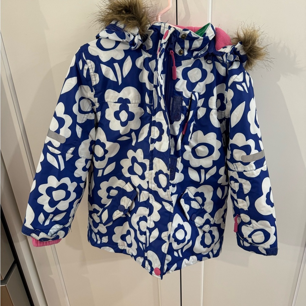 Mini Boden winter/snow jacket size 5-6.